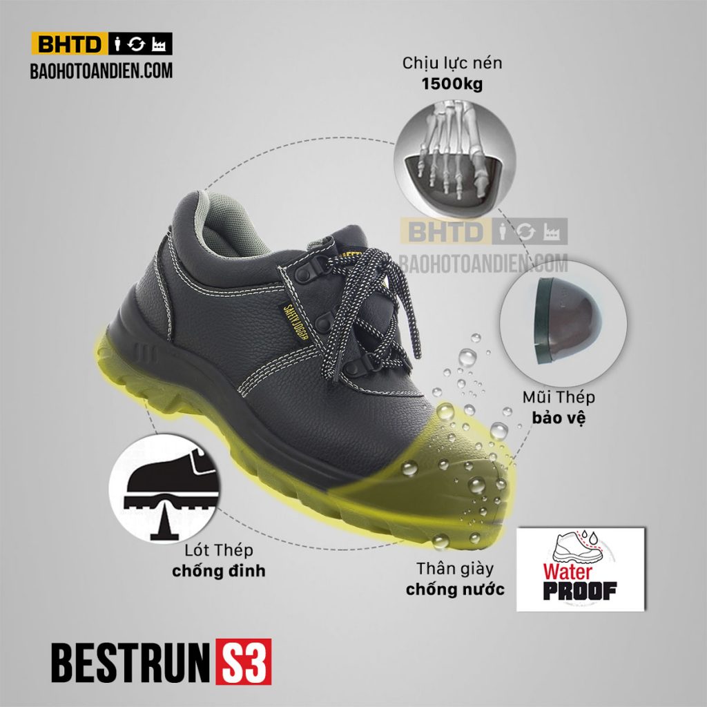 Giày công trình bảo hộ Safety Jogger Bestrun