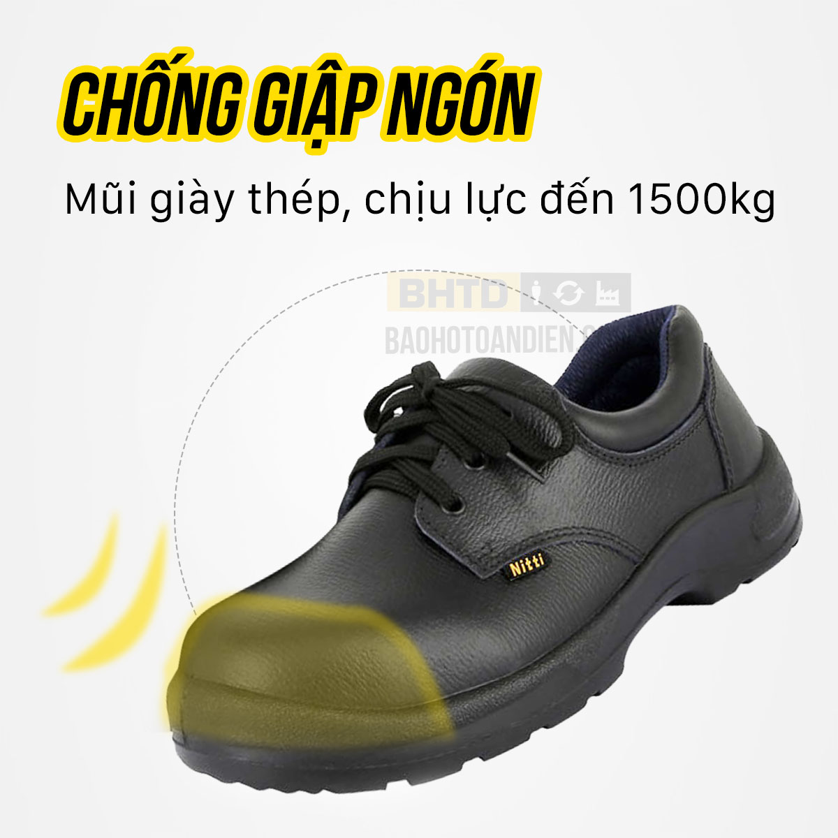 Giày bảo hộ Nitti - Giày siêu bền