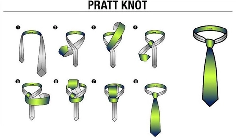 Pratt: cách thắt caravat cho mọi sự kiện