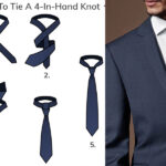Four in Hand: cách thắt cà vạt đơn giản với 4 thao tác
