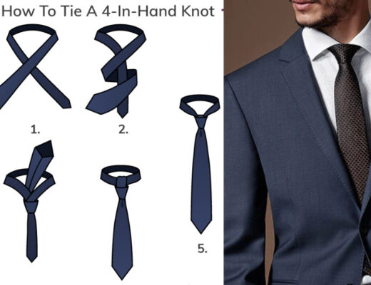 Four in Hand: cách thắt cà vạt đơn giản với 4 thao tác