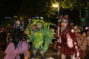 Lễ Halloween ở phố đi bộ Nguyễn Huệ