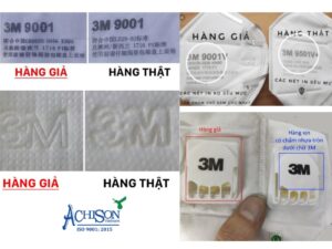logo in dập khẩu trang chính hãng rõ nét