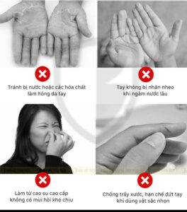 lợi ích khi mang găng tay cao su