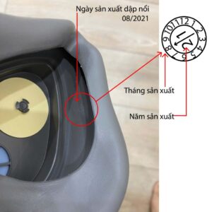 ngày sản xuất dập nổi