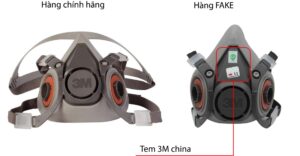 mặt nạ 3M thật không dán tem LA và 3M
