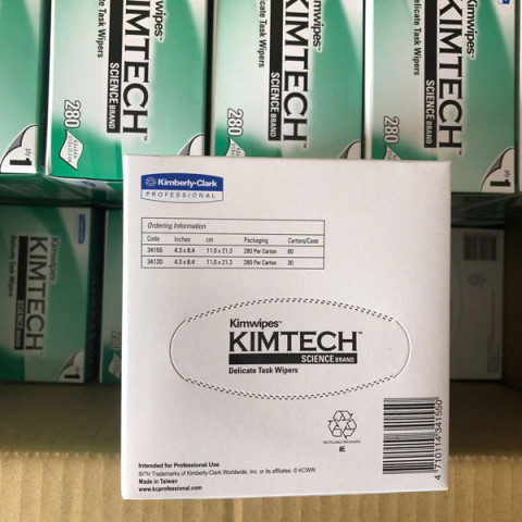 Giấy lau phòng sạch Kimwipes KIMTECH 34120 (hộp 280 tờ)