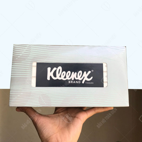 Hộp khăn giấy lụa Kleenex chữ nhật 170 tờ code 91000