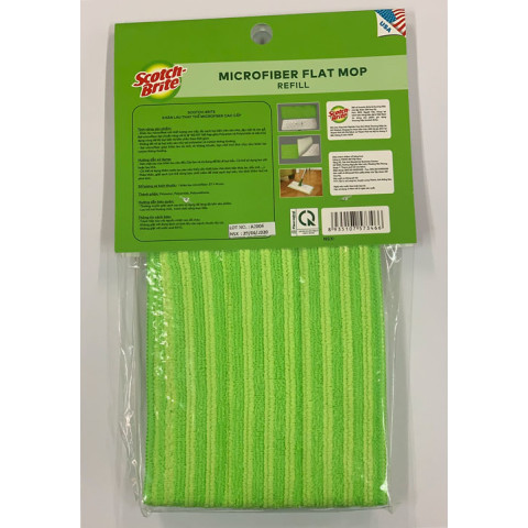 Khăn lau thay thế cây lau Microfiber Scotch-Brite lớn