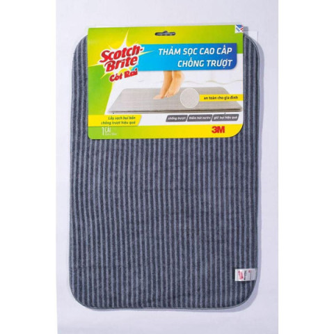 Thảm sọc chống trượt Microfiber cao cấp mới Scotch-Brite