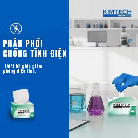 Giấy lau phòng sạch Kimwipes KIMTECH 34120 (hộp 280 tờ)