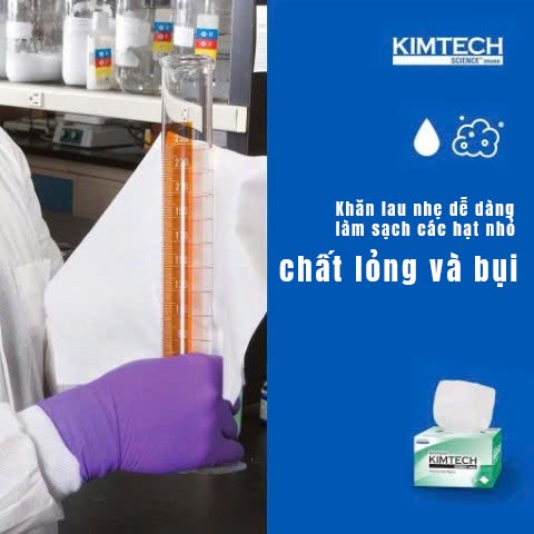 Giấy lau phòng sạch Kimwipes KIMTECH 34120 (hộp 280 tờ)