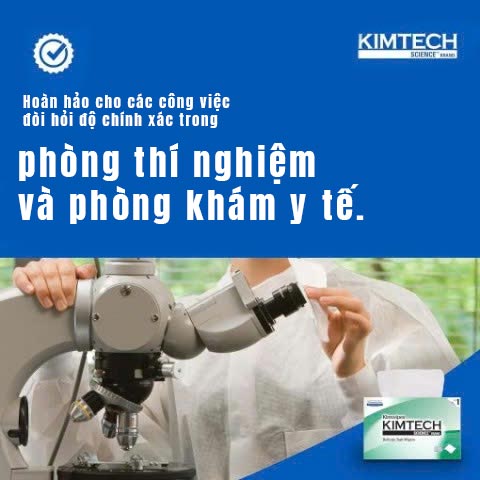 Giấy lau phòng sạch Kimwipes KIMTECH 34120 (hộp 280 tờ)