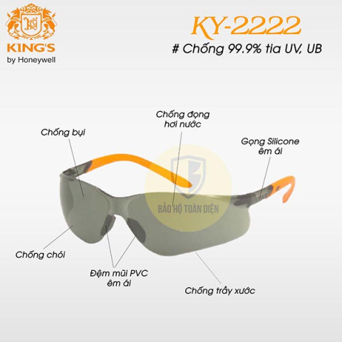 Kính bảo hộ Kings KY 2222
