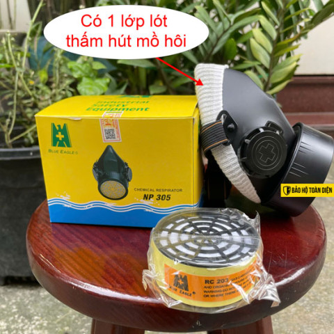 Bộ mặt nạ phun sơn Blue Eagle NP305
