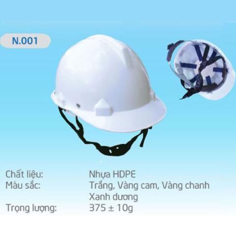 Nón bảo hộ Bảo Bình N01 (nút vặn)