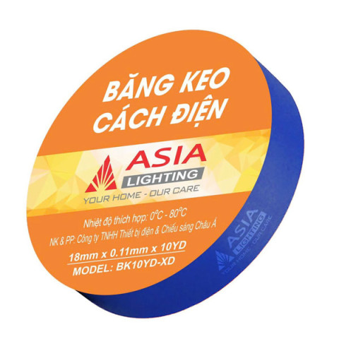 Lốc 10 cuộn Băng keo cách điện 10YD