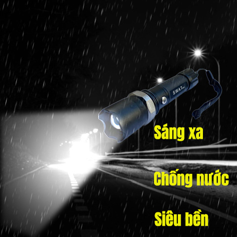 Đèn pin siêu sáng SWAT 001