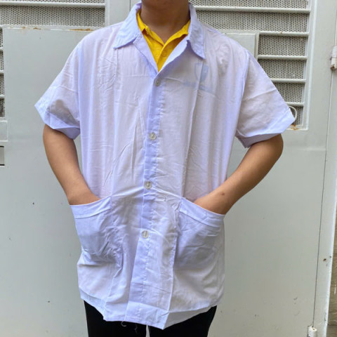 Áo blouse ngắn tay